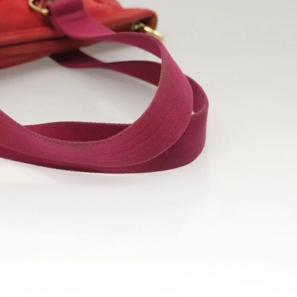 LOUIS VUITTON Antigua Cabas MM Tote Bag Red M40034 LV Auth BA1930 - Picture 8 of 16